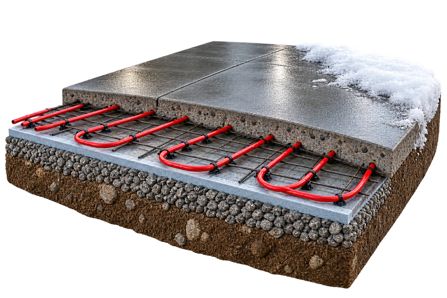 Heated Driveways & Snow-Melt illustration