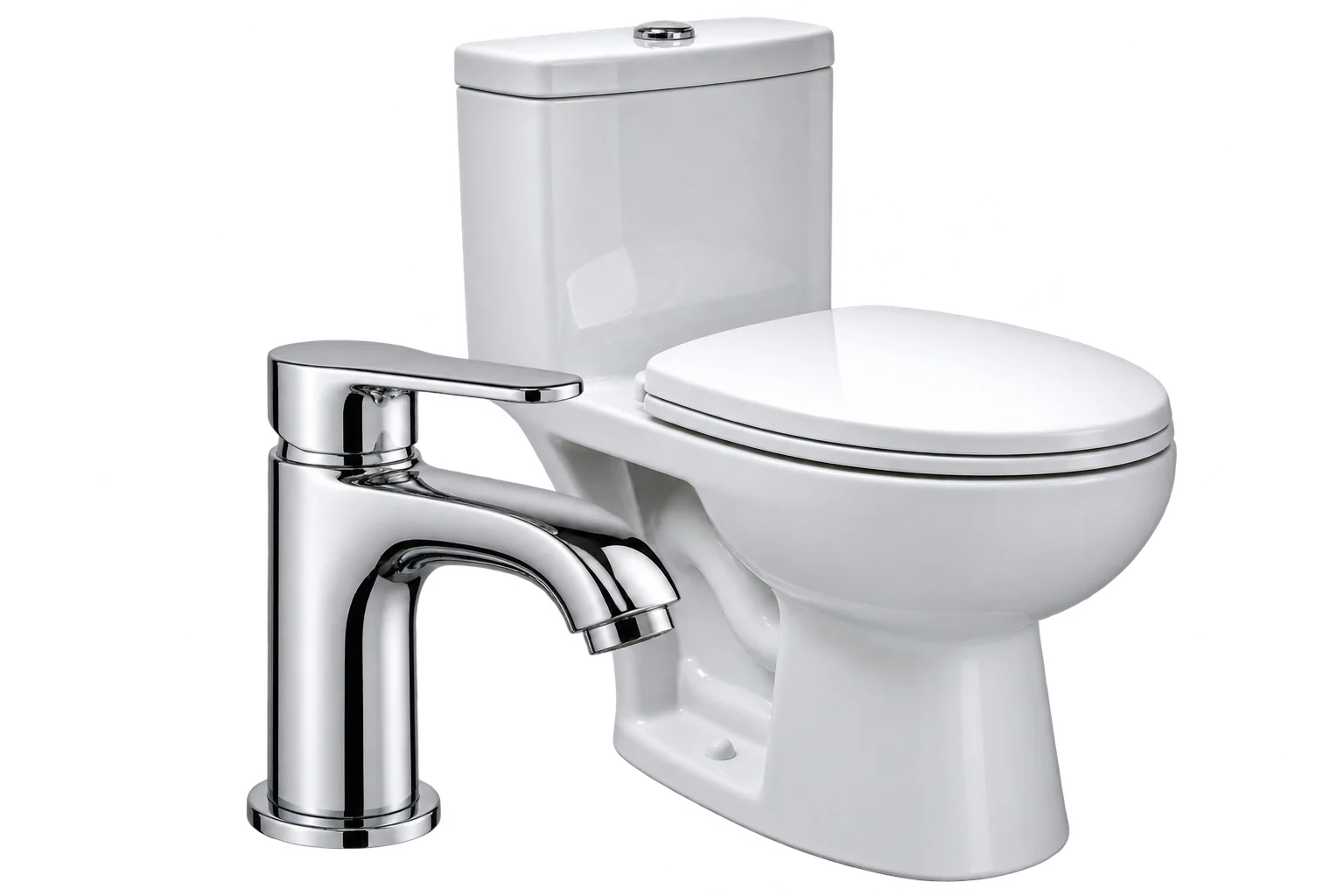Toilets & Faucets illustration