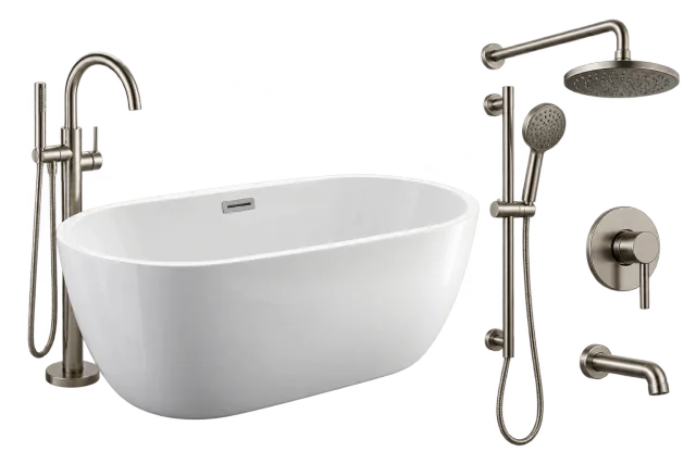 Bathtubs & Showers illustration