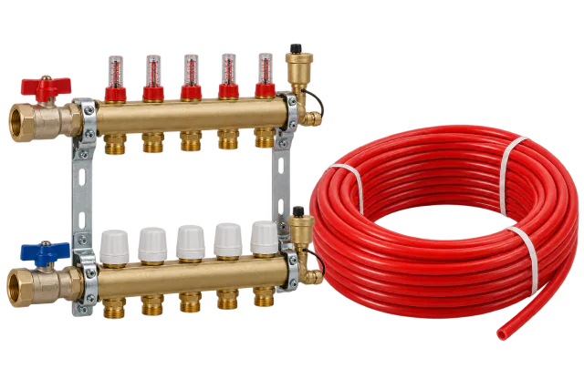 Radiant Heat & In-Floor Systems illustration