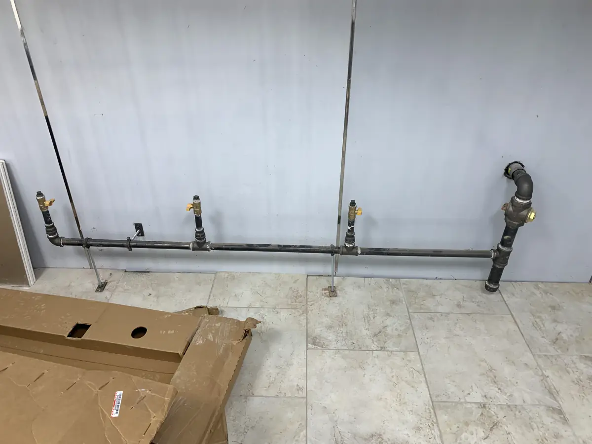 New Construction Gas Rough-In